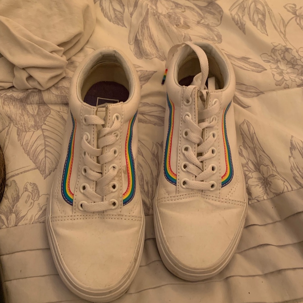 Rainbow Pride Vans
